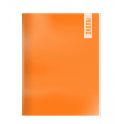 Carpeta Fastener Plastificada Oficio Naranja/ NUOVO1