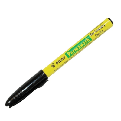 Marcador Ropa PERMAWASH Negro  /PILOT1