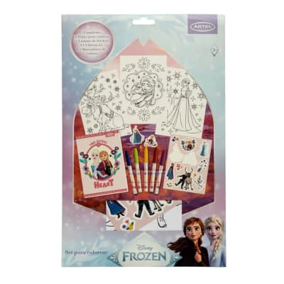 Set colorear Frozen/ ARTEL1