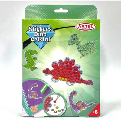 STICKERS CRYSTAL DINO PANTING1