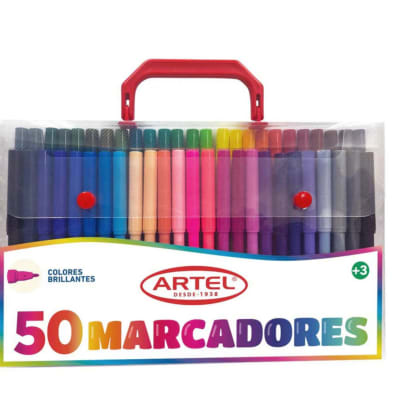 Estuche 50 Marcadores / ARTEL1