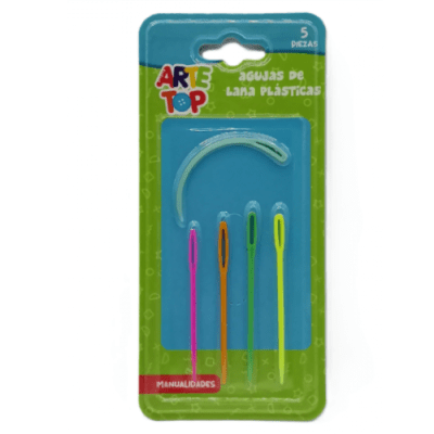 SET AGUJAS PLASTICAS LANA/ ARTE TOP1
