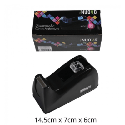 DISPENSADOR CINTA ADHESIVA 14.5CM  / NUOVO1