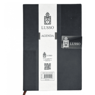 AGENDA  A5 LINES NEGRO /LUSSO1