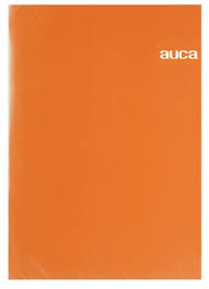 ARCHIVADOR PLASTIFICADO ACOCLIP OFICIO NARANJO / AUCA1