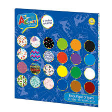 BLOCK ORIGAMI 24 HJS 12 COLORES 12 DISEÑOS 16x161