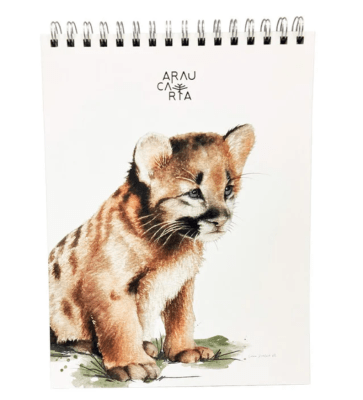 Croquera Carta 21,2x28cm Puma Araucaria1