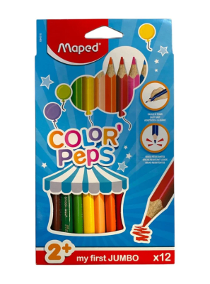 Estuche 12 Lapiz color Maped Maxi1