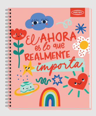 Cuaderno Universitario 100H 7MM CUTE1