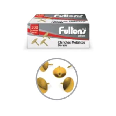 CHINCHE METALDORADO CJA 100 UNIDADES /  FULTONS1