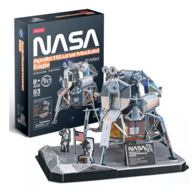 Nasa Apolo Modulo Lunar Apollo 11 Armable Puzzle 3D 93 Pieza1