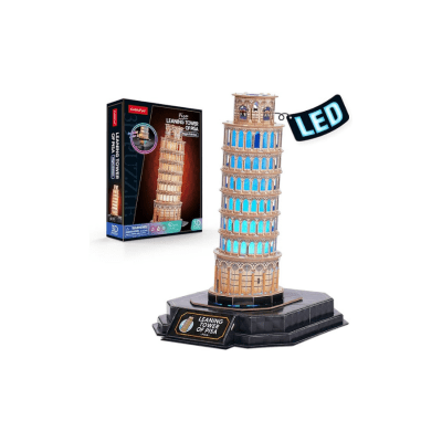 Torre de Pisa LED Night Edition Cubicfun1