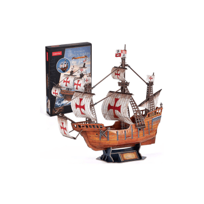 Santa Maria Puzzle 3D 204 Piezas Cubicfun1