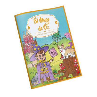 Cuentos Para Colorear El Mag De Oz 16 Paginas 27, | Art & Craft1