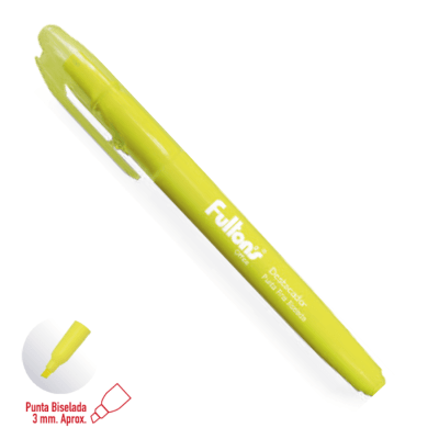 DESTACADOR BOLSILLO PUNTA BISELADA  FULTON1