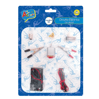 Circuito Eléctrico Con Motor | Art & Craft1