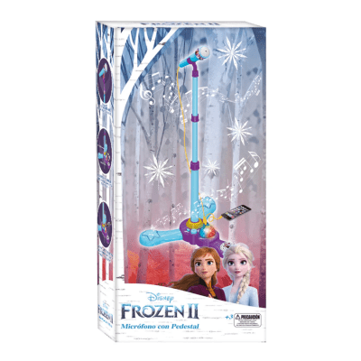 MICROFONO CON PEDESTAL FROZEN DISNEY2