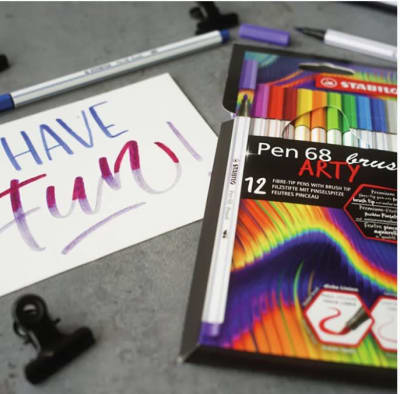 STABILO PEN 68 BRUSH 12 PEN2