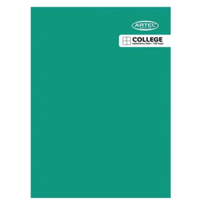Cuaderno College 80 hojas 5mm  /Artel1
