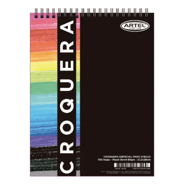 Croquera Bond 21x28cm Artel Color / ARTEL1
