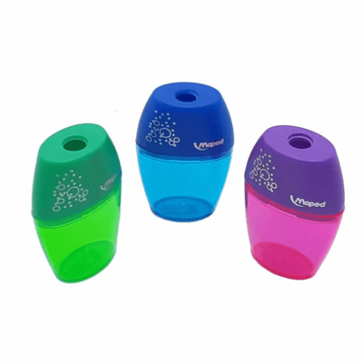 Sacapunta Simple con Deposito Maped Shaker1