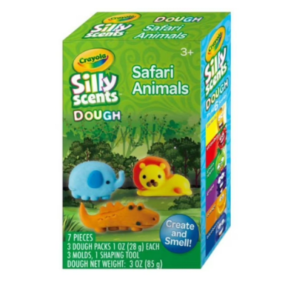 Silly Scents Dough Safari Animals 7 Piezas2