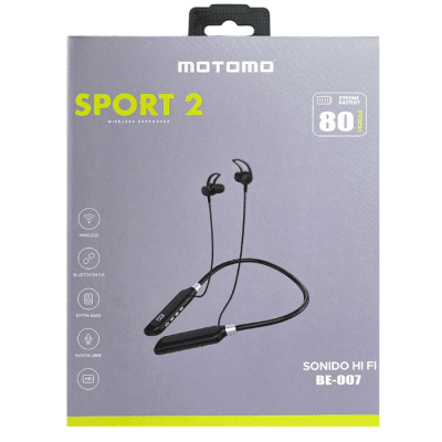 AUDIFONO INALAMBRICO SPORT MOTOMO BE0072