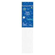 PAPEL CREPE 50X200 CM. BLANCO ART & CRAF1