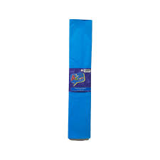PAPEL CREPE 50 X 200 CMS AZUL FLUORESC. ART & CRAF1