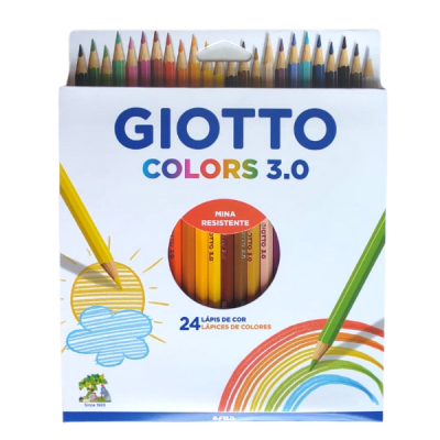 GIOTTO LÁPIZ DE COLOR 3.0 - 24 COLORES1
