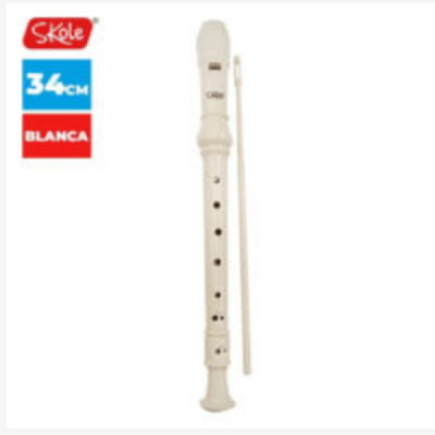FLAUTA 34CM BLANCA / SKOLE1