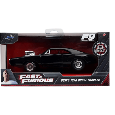 Dodge Charger Negro F&f 1:32 Dom's 1970/ JADA1
