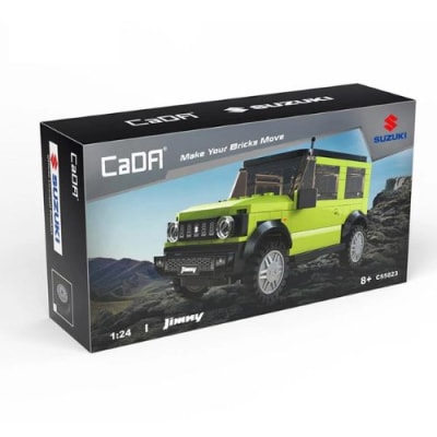 Suzuki Jimny Jeep 4x4 Armable 192 Piezas Escala 1:24 CaDA4