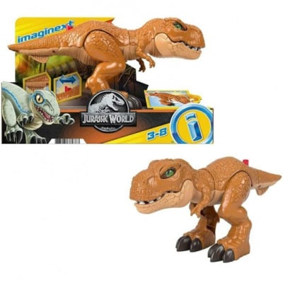 JURASSIC WORLD TIRANOSAURIO REX DE COMBATE / IMAGINEXT1