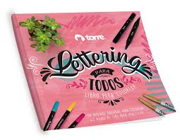 LIBRO COLOREAR LETTERING TORRE 32H /1