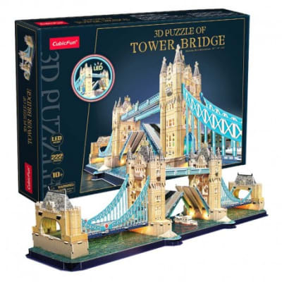 Puente de la Torre Tower Bridge LED Puzzle 3D 222 Piezas1