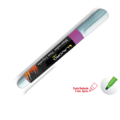 MARCADOR TIZA LIQUIDA ROSADO LAVORO1