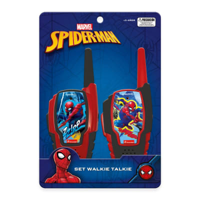 SET WALKIE TALKIE SPIDERMAN MARVEL1