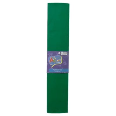 PAPEL CREPE 50X200 CM  VERDE/ART & CRAF1