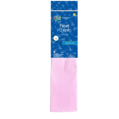 PAPEL CREPE 50X200  ROSA PASTEL  /ART&CRAFT1