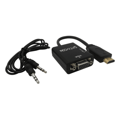 Adaptador HDMI con Audio a VGA | Datacom1