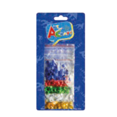 PACK BOLSA LENTEJUELAS 5 COLORES ART & CRAFT1