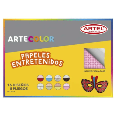 Estuche Artecolor Papeles Entretenidos / Artel1