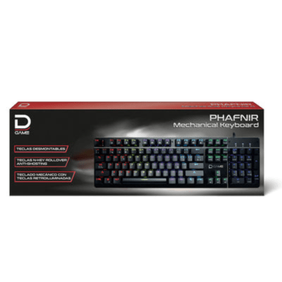 Teclado Game Mecanico Retroilum USB 104 Teclas | Datacom1