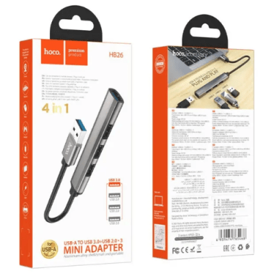 HUB USB A 4 PUERTOS HOCO2