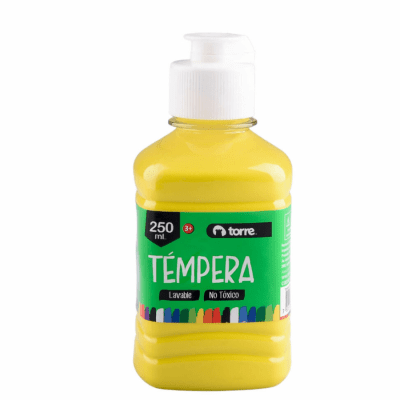 Témpera 250 mL AMARILLO TORRE1