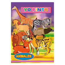 LIBRO PARA COLOREAR YO PINTO LOS ANIMES1
