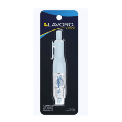 CORRECTOR EN CINTA RETRACTIL / LAVORO