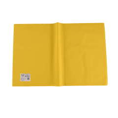 FORRO PVC  CUADERNO UNIVERSITARIO AMARILLO /  ARTE TOP