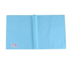 FORRO  PVC CUADERNO UNIVERSITARIO CELESTE / ARTE TOP